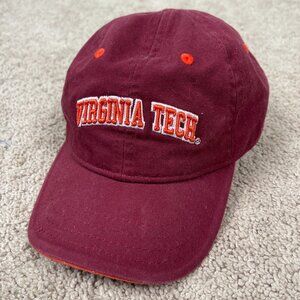 Virginia Tech Toddler Hat Red Orange Hokies Spell Out Baby Alumni College Sports